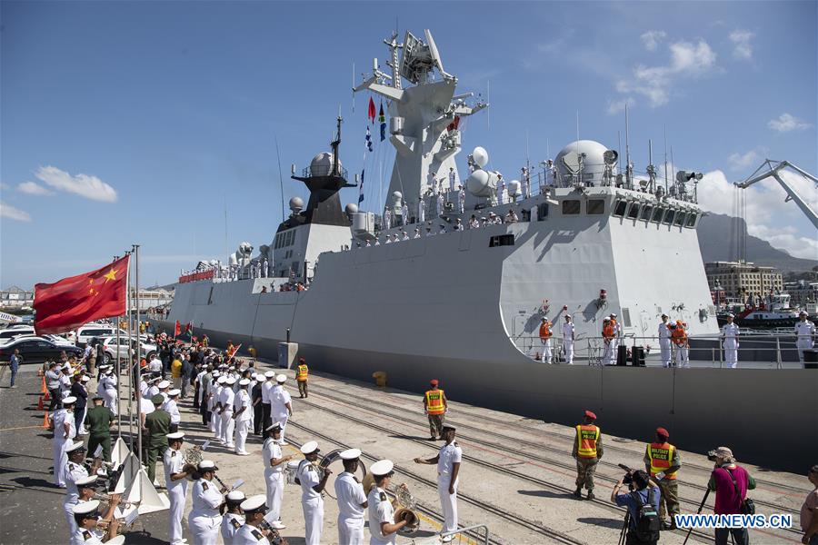 SOUTH AFRICA-CAPE TOWN-CHINA-RUSSIA-MULTINATIONAL MARITIME EXERCISE