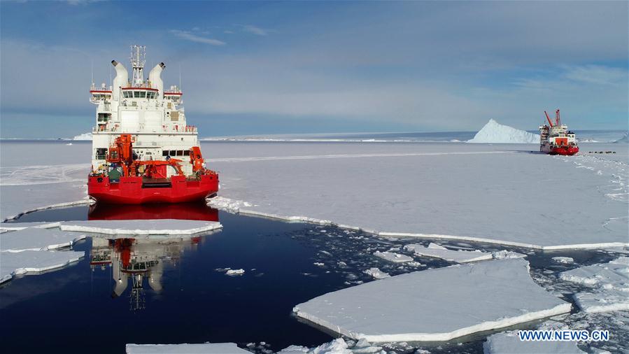 (EyesonSci)CHINA-ICEBREAKERS-ANTARCTIC EXPEDITION