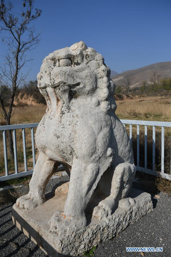 CHINA-SHAANXI-JINGYANG-STONE CARVING (CN)