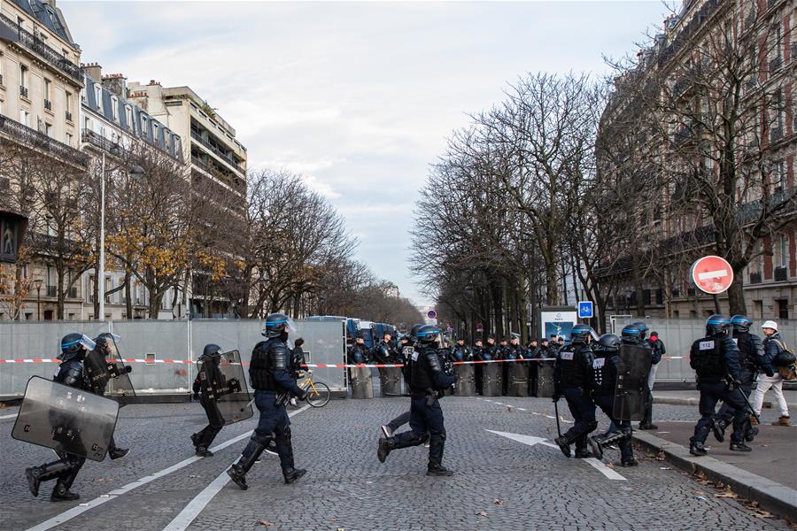 FRANCE-STRIKE-PENSION REFORM