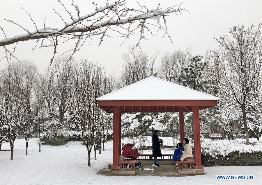 CHINA-BEIJING-SNOW SCENERY (CN)