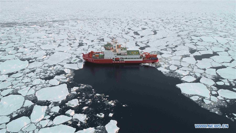 (EyesonSci)CHINA-XUELONG 2-ANTARCTIC EXPEDITION-ROARING FORTIES