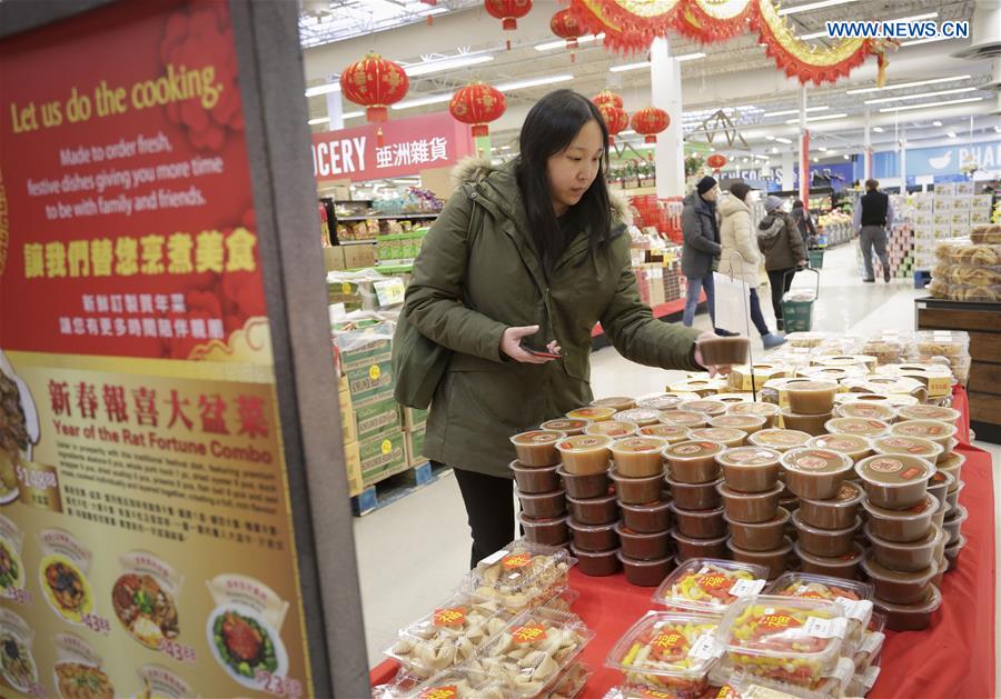 CANADA-VANCOUVER-LUNAR NEW YEAR SHOPPING