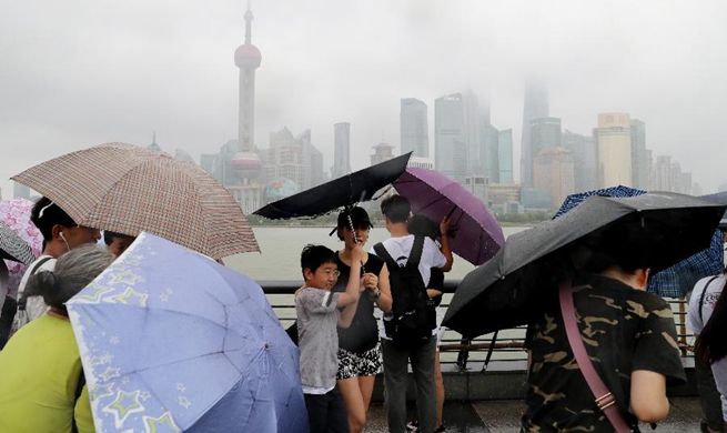 Typhoon Rumbia makes landfall in Shanghai