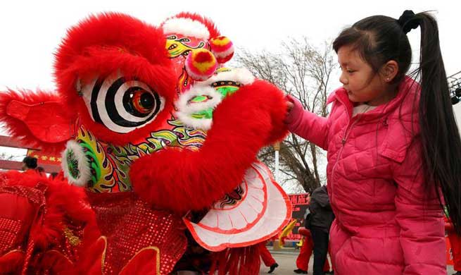 Temple fairs held across China during Spring Festival holiday