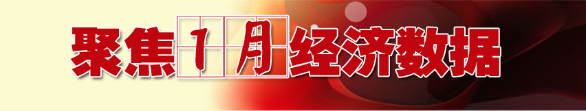 聚焦13年1月經濟數據