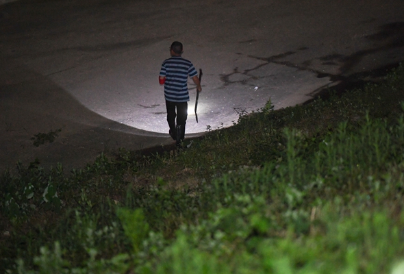 “保衛(wèi)家園，誰都不能是旁觀者”——夜訪洞庭湖大堤防汛一線