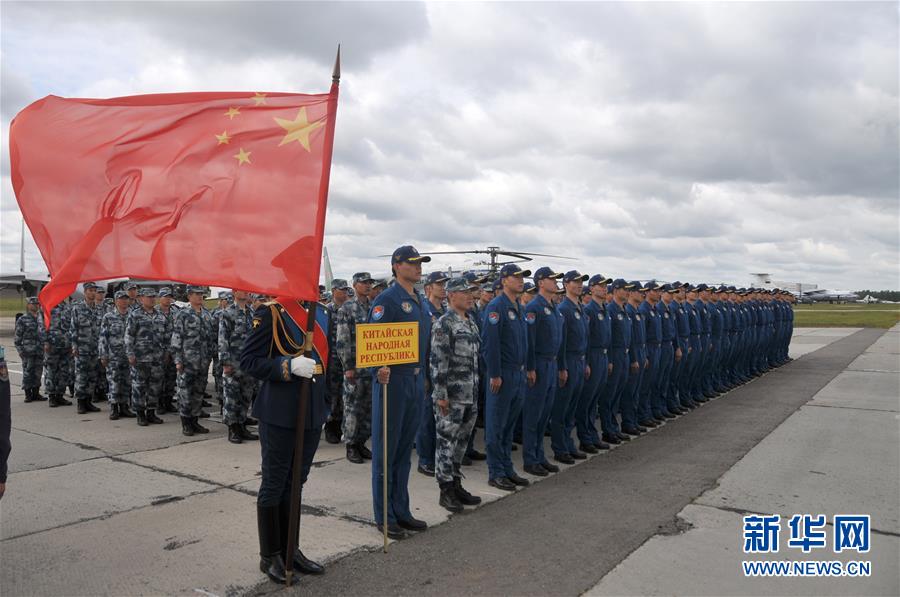 （國際）（1）“國際軍事比賽-2019”“航空飛鏢”項目開幕