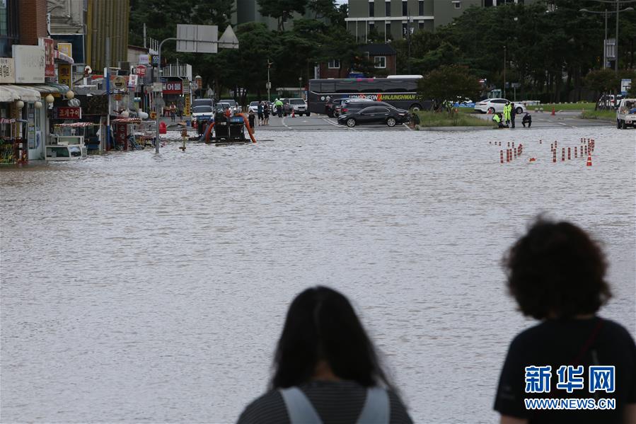 （國際）（6）臺風(fēng)“海神”過境韓國致2人失蹤